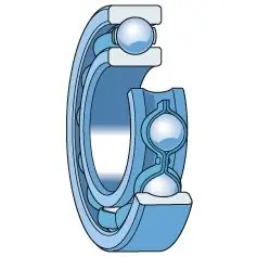 SK0003659-CZ20260306-084035-0-1772757636-1_Jednorade_kulickove_lozisko_SKF_otevrene Výprodej 6207-2RS1K - kuličkové ložisko jednořadé s kuželovou dírou