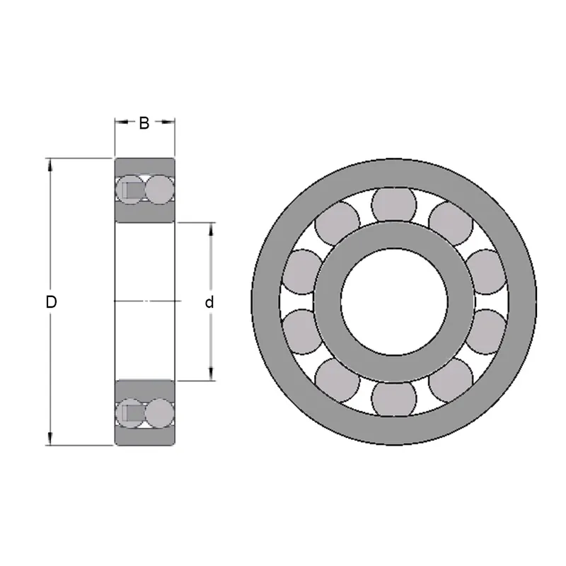 Zlevněný Ložisko   2205 ETN9  SKF