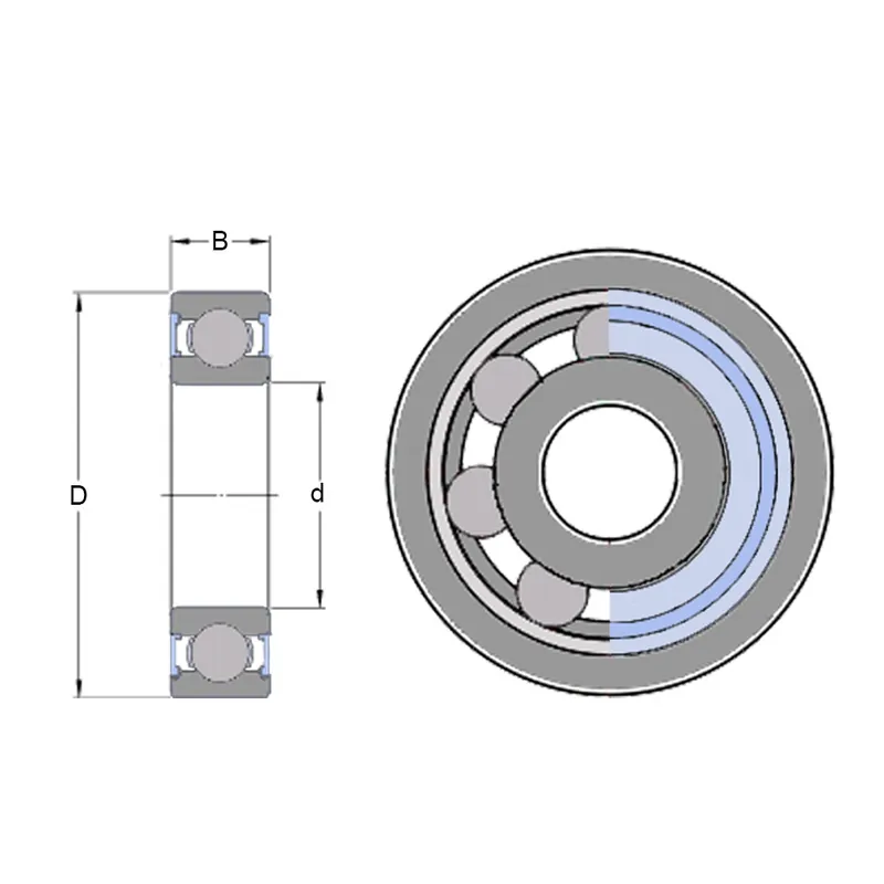 Zlevněný Ložisko   626 2Z  SKF