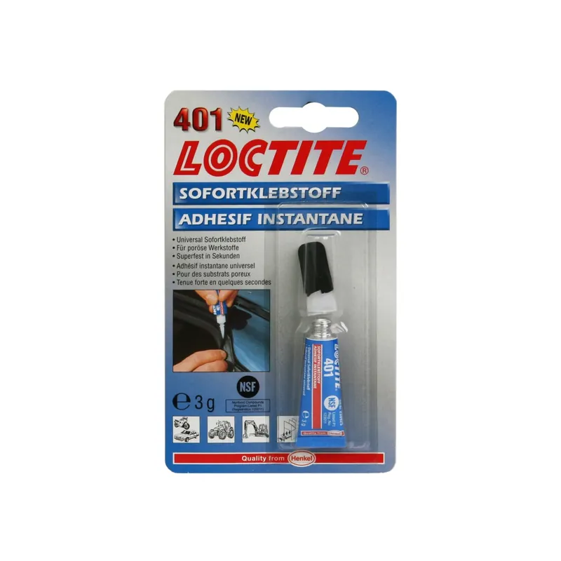Loctite 401 3 g lepidlo vteřinové - Blistr Omezená Nabídka
