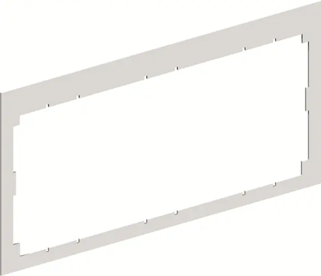 Celosvětová Doprava ABB Rámeček ZH427 krycí 3xXLP00