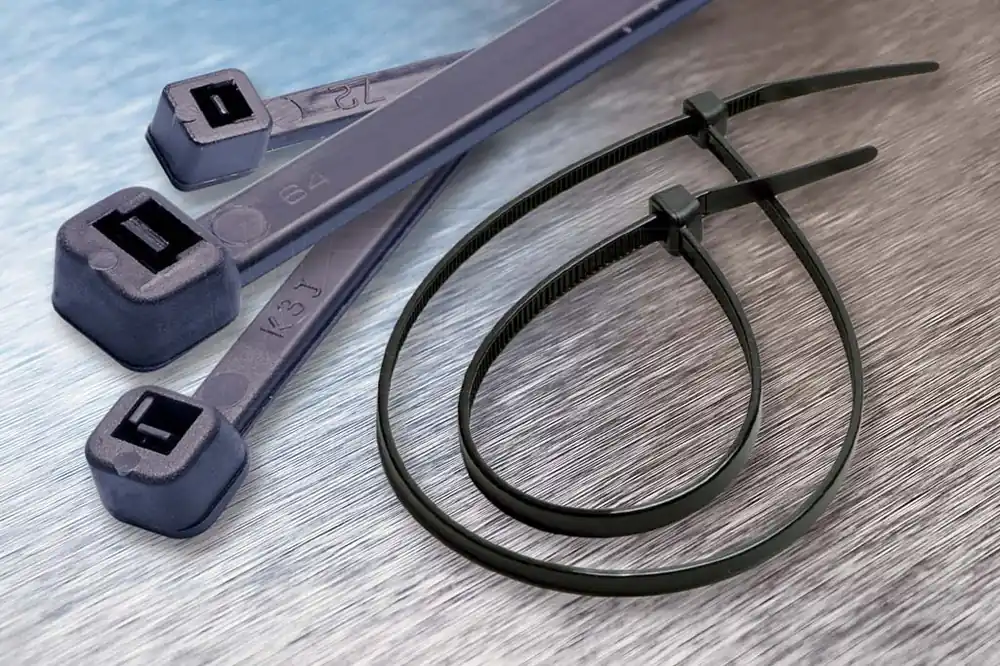 WAPRO Pásek vázací 300x4,8mm, PA, UV černá (100ks) Trendový