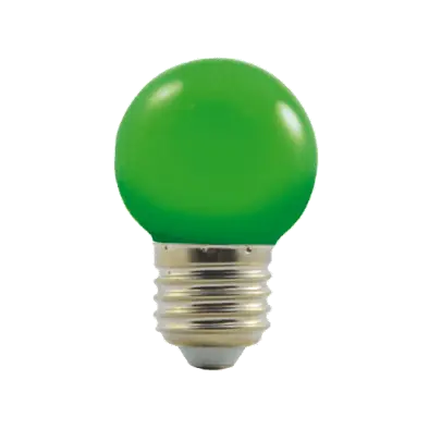 NBB Žárovka LED 1W-8 E27 230V 330° zelená Autentický