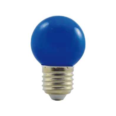 Finální Výprodej NBB Žárovka LED 1W-8 E27 230V 330° modrá