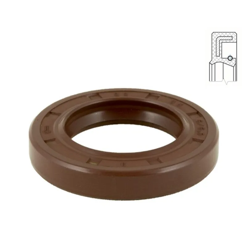 Značkový Gufero 12x24x6 VIASY FPM DIN3760 xTLAK