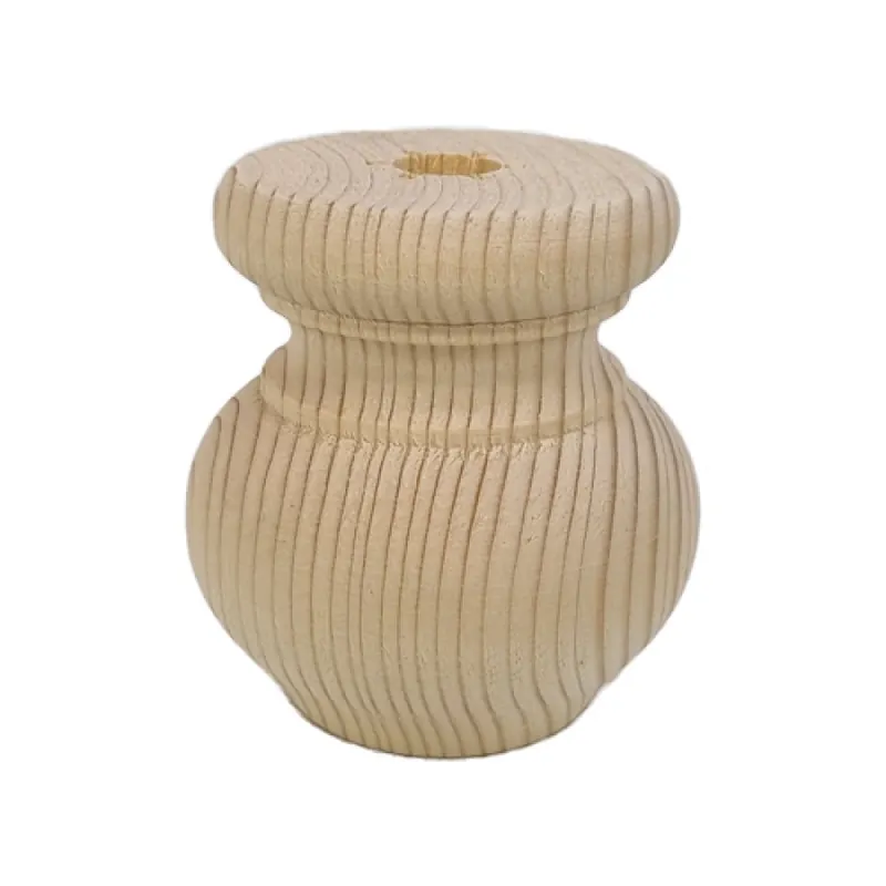 Noha soustružená dřevěná typ 2 smrk Nejlepší Cena