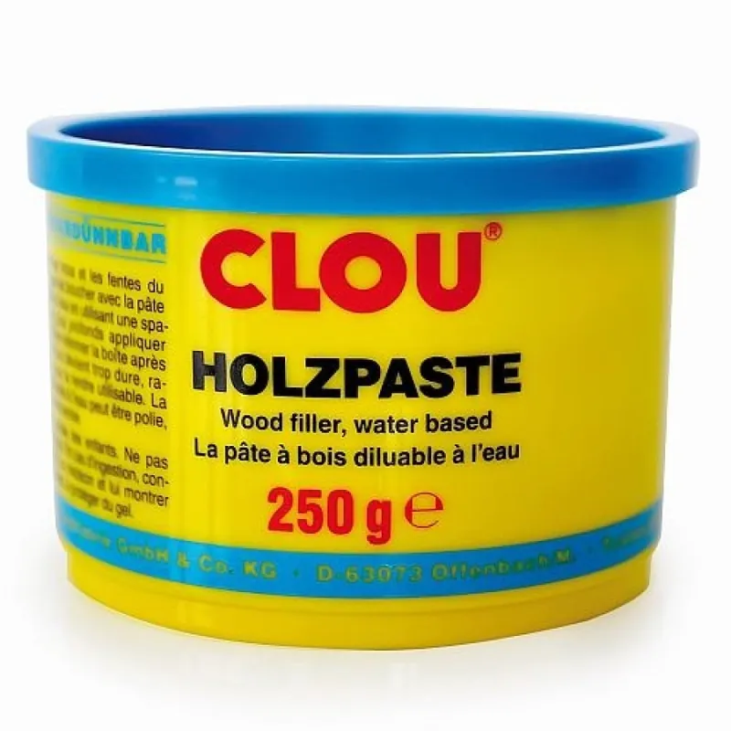 Tmel na dřevo 250g ořech tmavý Holzpaste Exkluzivní