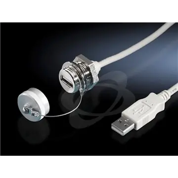 Dokud Zásoby Vydrží RITTAL SZ 2482.220 USB-prodluž. kabel 1 m, připojení do stěny