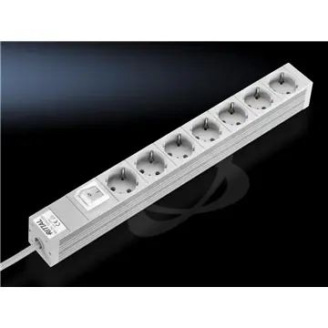 Moderní Lišta 7 zásuvek DIN