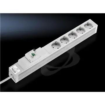 Lišta 5 zásuvek DIN Akce