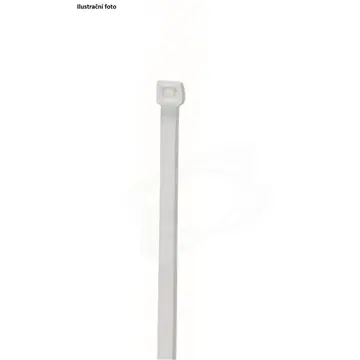 Odeslání Ihned Vázací páska bílá 360 x 4,5 mm (100 ks)