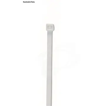 Vázací páska bílá 180 x 7,5 mm (100 ks) Profesionální