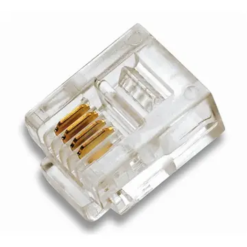 Konektor RJ 11/6 (100 ks) Ruční Výroba
