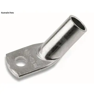 Výhodná Nabídka Neizolované trubkové oko 45° Cu 25/8 mm (100 ks)