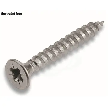 Víceúčelový vrut PZ 3 x 20 mm (200 ks) Nízká Cena