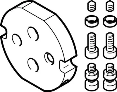 Prémiový DHAA-G-Q11-16-B1-16 adaptační sady (2190393) FESTO .