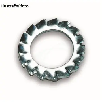 Omezená Nabídka Ozubená podložka M6/6,4 mm (100 ks)