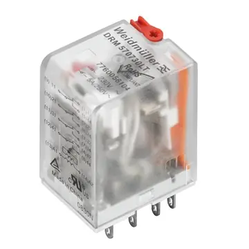 Relé 2CO (2x10A) 24V AC LED aretace DRM270524LT Tovární Cena