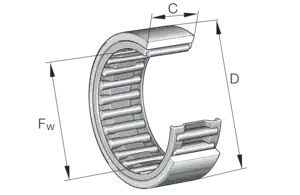 Záruka V Ceně RNAO 17X25X13 INA Jehlové ložisko