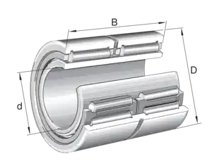 Vysoce Kvalitní NA 6917-ZW-XL-C3 INA Jehlové ložisko