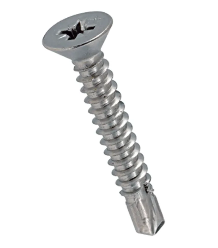 Zlevněný DIN 7504P 5.5x25 A2 Šroub samovrtný TEX se zápustnou hlavou a křížovou drážkou, nerezový