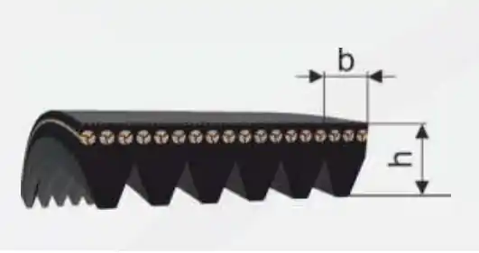 SK0075707-CZ20260306-083941-0-1772757590-PK Výprodej Řemen víceklínový 8 PK 1230 (484-K) Rubena Multi VRC