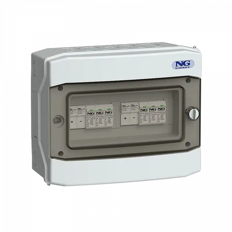 Dokud Zásoby Vydrží NG ENERGY Rozvaděč ASABOX FVE pro 2 stringy, ochrana DC vedení o max. napětí 1000V, IP65