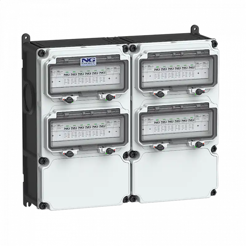 Rozvaděč FVE 51 6407 VB.01 8xsvod. T1+T2 Ruční Výroba