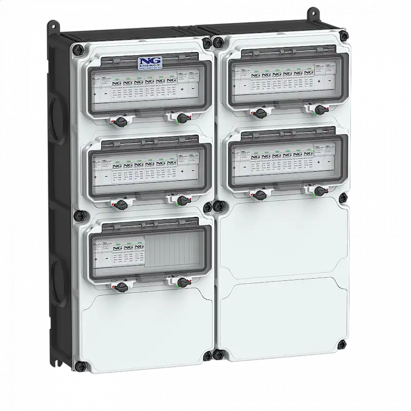 Rozvaděč FVE 51 6429 VB.01 9xsvod. T1+T2 Víkendová Akce