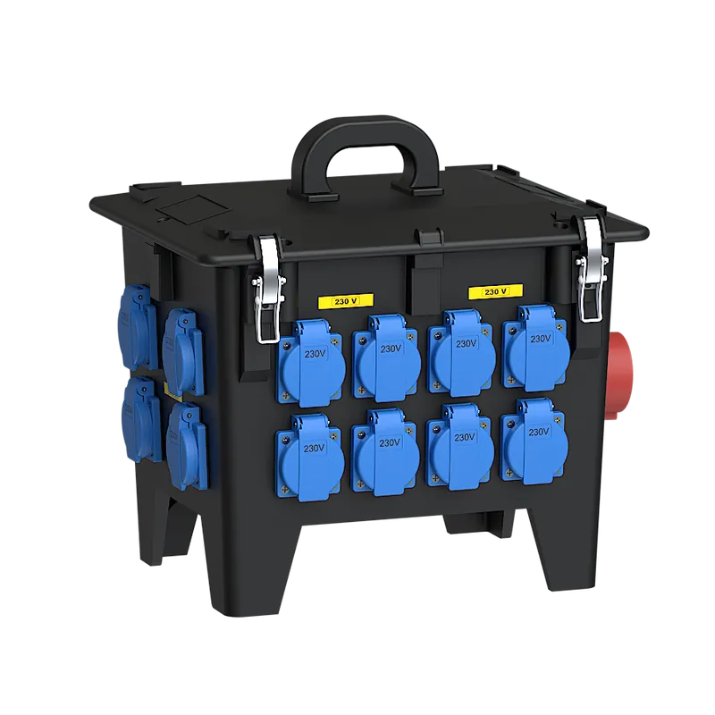 Vrácení Zdarma zás. 20x 16A 230V, 1x CEE 32A 5p 400V (p