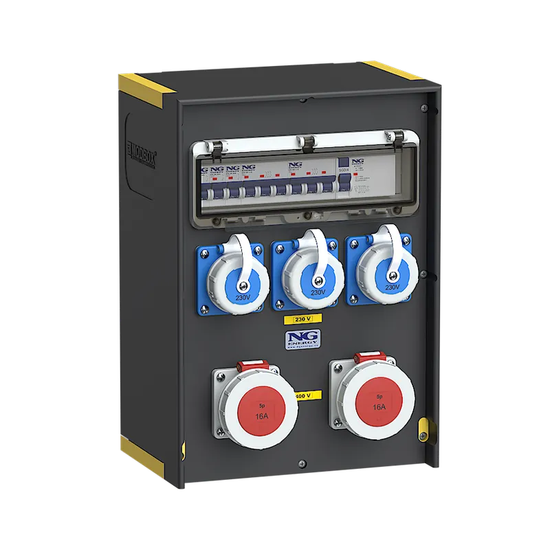 zás. 2x CEE 16A 5p 400V, 3x 16A 230V, ch Zlevněný