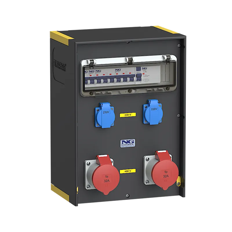 zás. 2x CEE 32A 5p 400V, 2x 16A 230V, ch Akční Cena