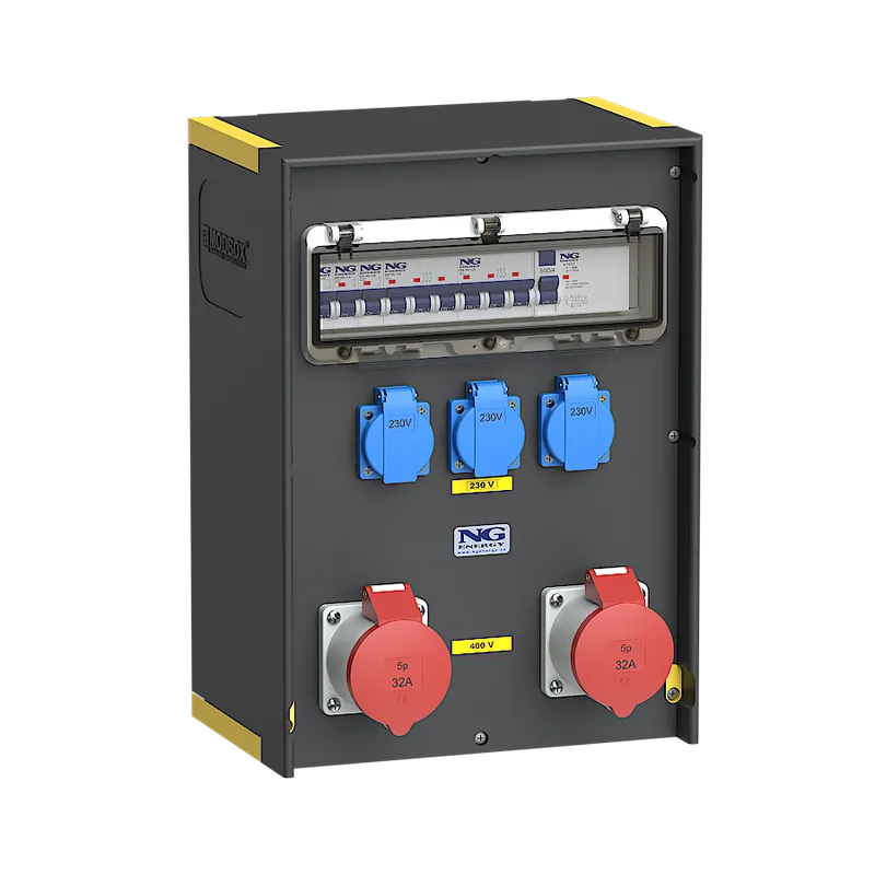 zás. 2x CEE 32A 5p 400V, 3x 16A 230V, ch Odeslání Ihned