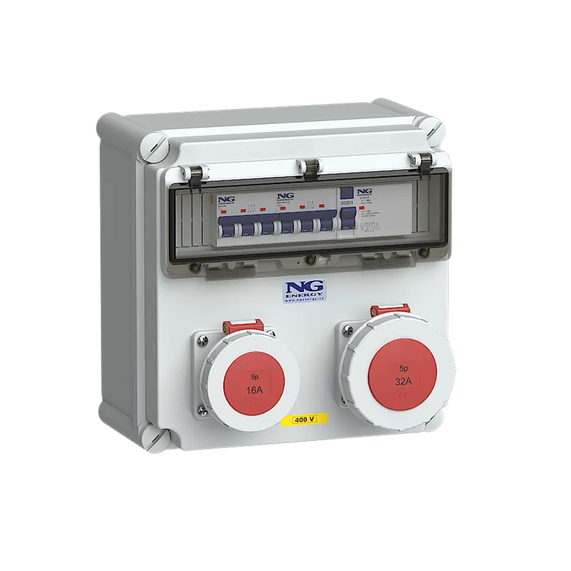 zás. 1x CEE 32A 5p 400V, 1x CEE 16A 5p 4 Koupit Online