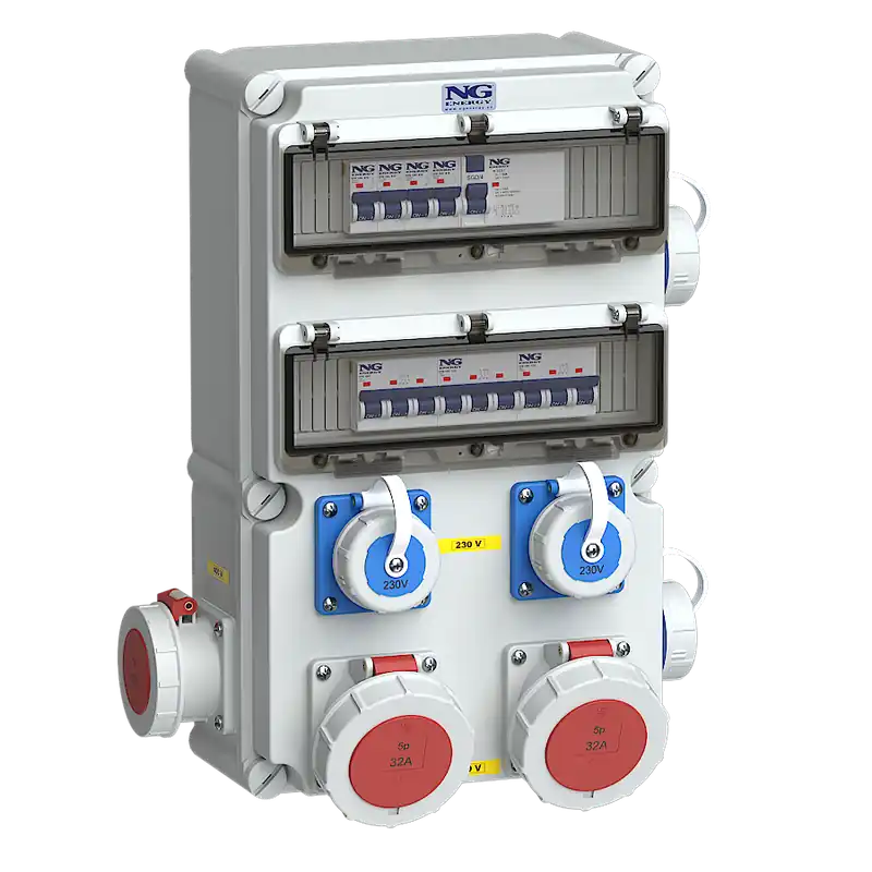 zás. 2x CEE 32A 5p 400V, 1x CEE 16A 5p 4 Cenový Hit