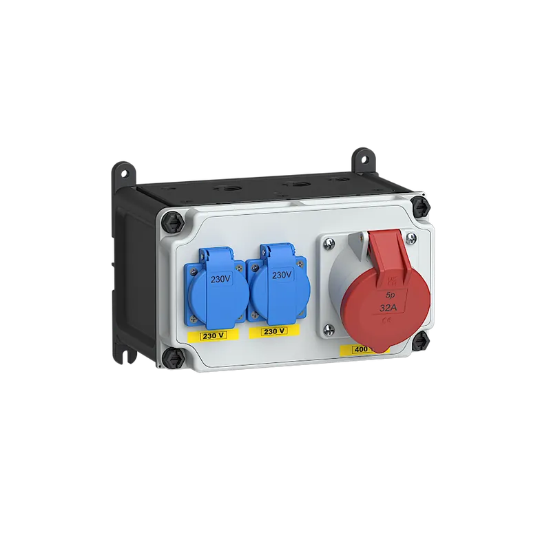 zás. 1x CEE 32A 5p 400V, 2x 16A 230V, ji Trendový
