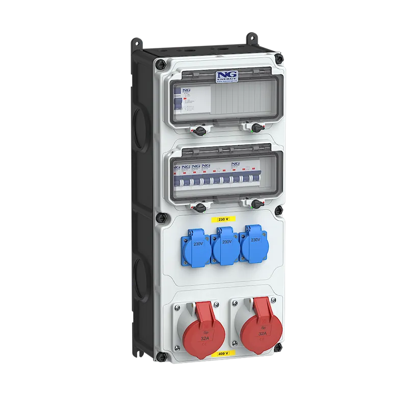 zás. 2x CEE 32A 5p 400V, 3x 16A 230V, ch Poslední Šance