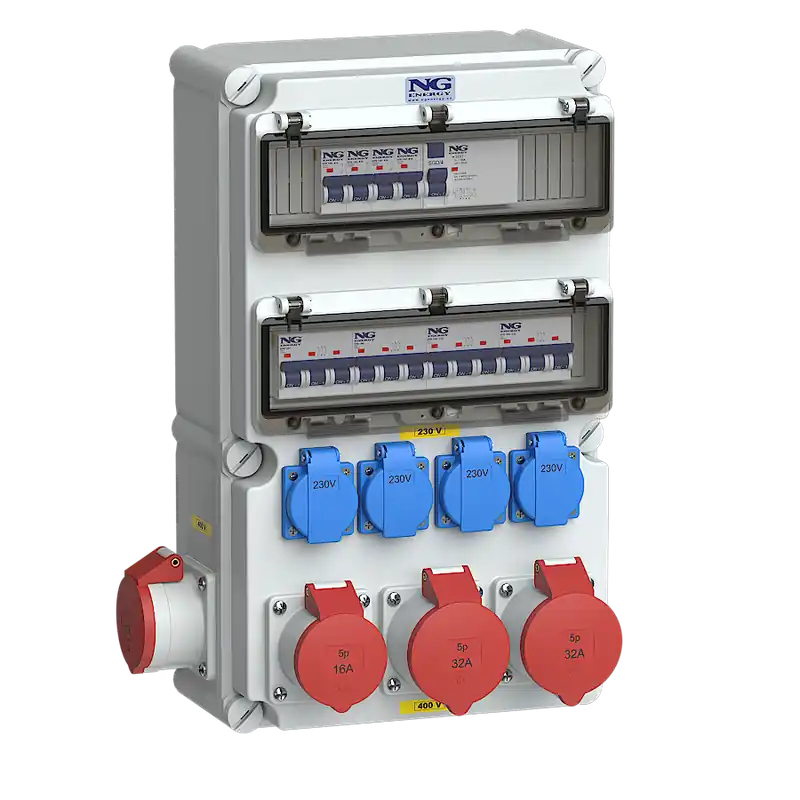 zás. 2x CEE 32A 5p 400V, 2x CEE 16A 5p 4 Ihned K Objednání