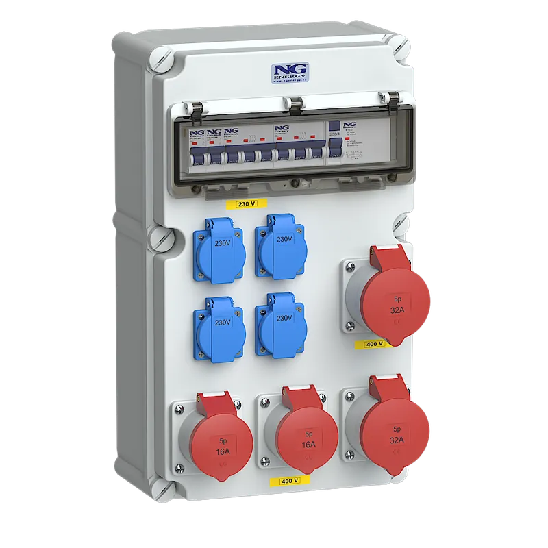 zás. 2x CEE 32A 5p 400V, 2x CEE 16A 5p 4 Výhodná Nabídka