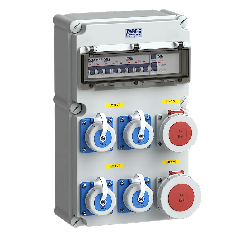 zás. 1x CEE 32A 5p 400V, 1x CEE 16A 5p 4 Rychlé Dodání