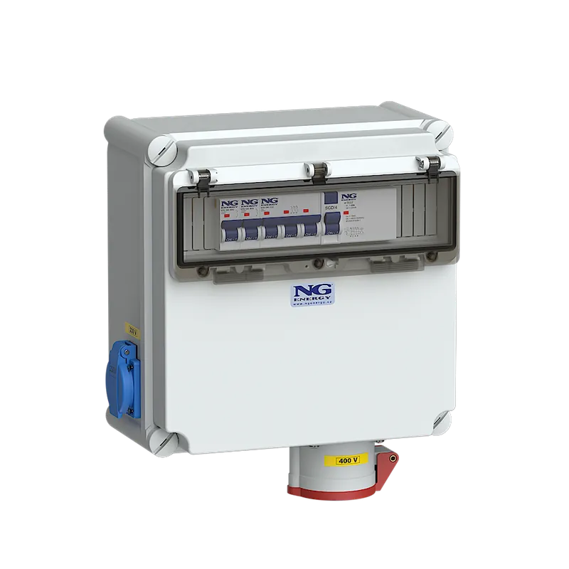 zás. 1x CEE 32A 5p 400V, 2x 16A 230V, ch Exkluzivní