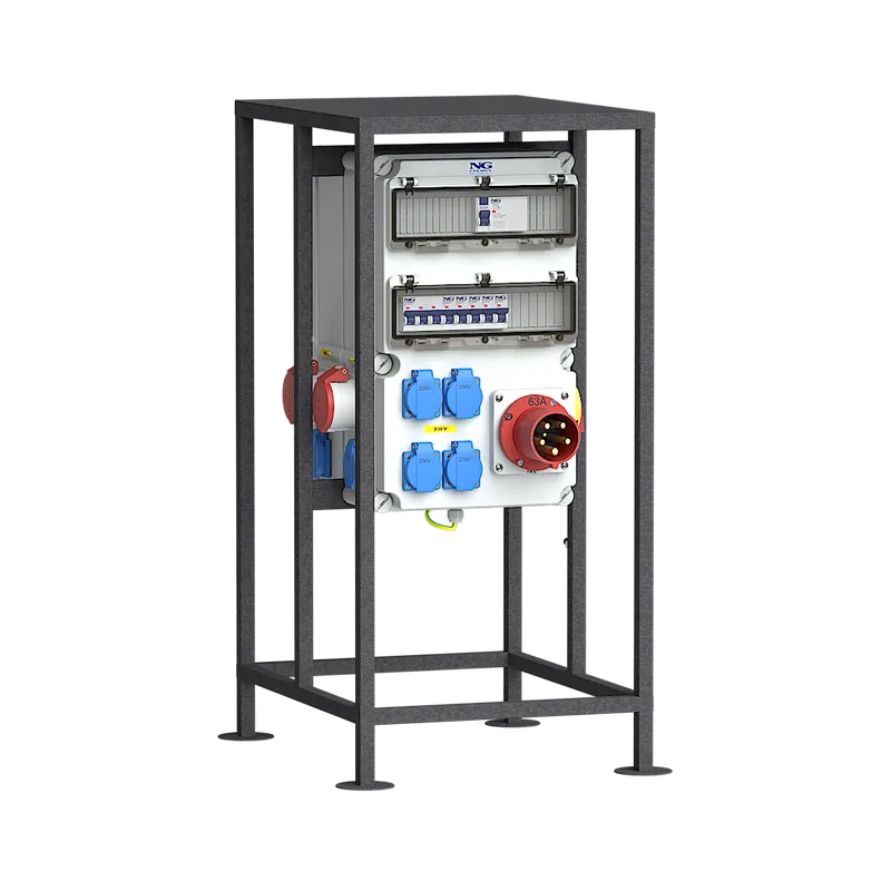 zás. 3x CEE 32A 5p 400V, 3x CEE 16A 5p 4 Časově Omezené