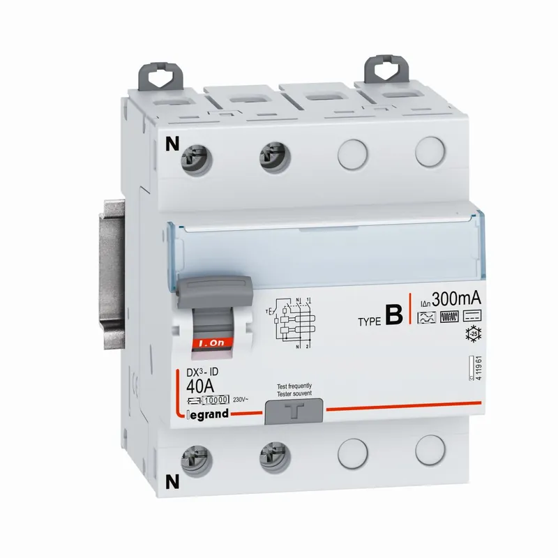 Značkový DX3 CHRÁN. 2P 40A 300MA B