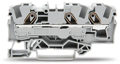 WAGO 2006-1305 3vodičová průchozí svorka 6 mm² Vhodná pro aplikace Ex e II, černá Omezená Nabídka